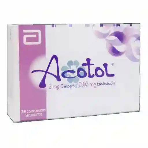 Acotol Abbottanticonceptivo Dienogest (2 Mg)/Etinilestradiol (0.03 Mg)