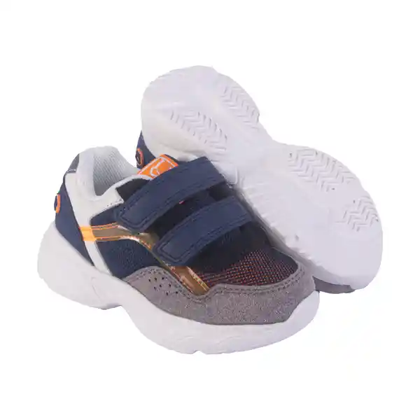 Zapatillas Urbana Bebé Niño Azul Talla 25 Pillin