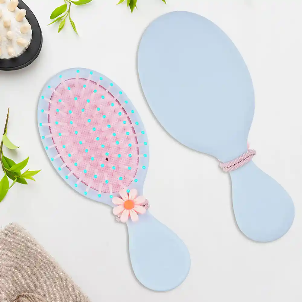 Miniso Cepillo de Cabello Mini Con Liga Para El Cabello Sakura