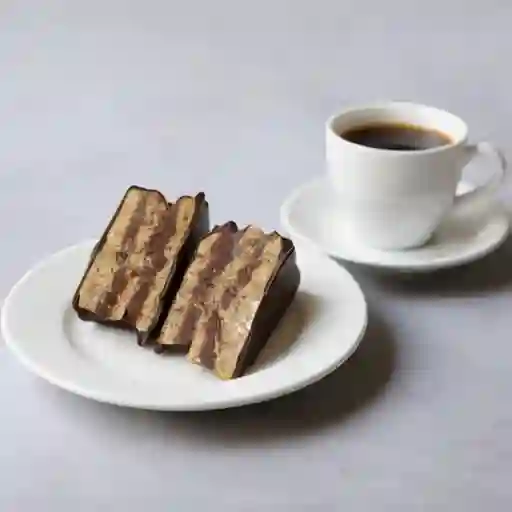 Alfajor doble trufa chocolate negro