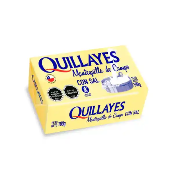 Quillayes Mantequilla Con Sal
