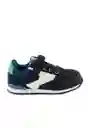 Zapatillas Sport Jogging Velcro W24 Niño Azul 33 931 Ficcus