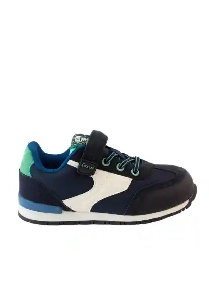 Zapatillas Sport Jogging Velcro W24 Niño Azul 33 931 Ficcus