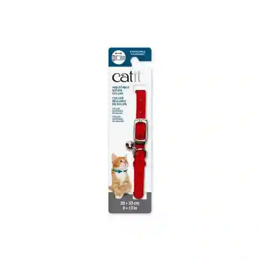 Catit Collar Gato Breakaway Rojo