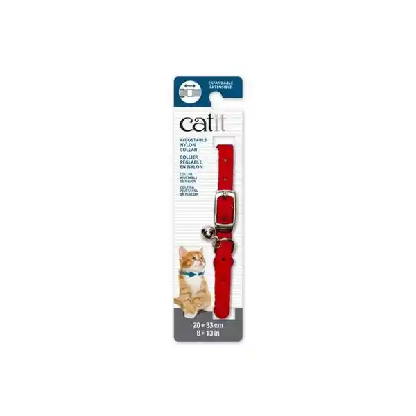 Catit Collar Gato Breakaway Rojo
