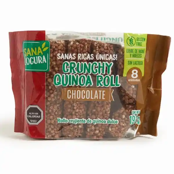 Dulcelocura Quinoa Roll Chocolate