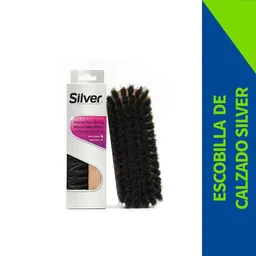 Silver Escobilla Para Calzado