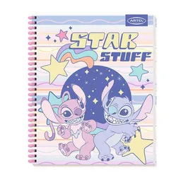 Artel Cuaderno Universitario 100 Hojas Stitch Pastel 7 mm