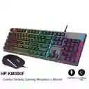 Hp Kit Para Pc Teclado Gamer Membrana Km300F