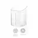 Miniso Organizador Plástico 12.446 x 8.89 x 8.636 cm