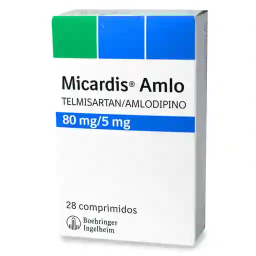 Micardis Hipotensores Amlo 80 5Mg 28
