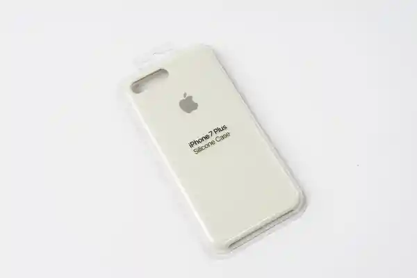 Silicone Case Beige Para iPhone 7p/8 Plus