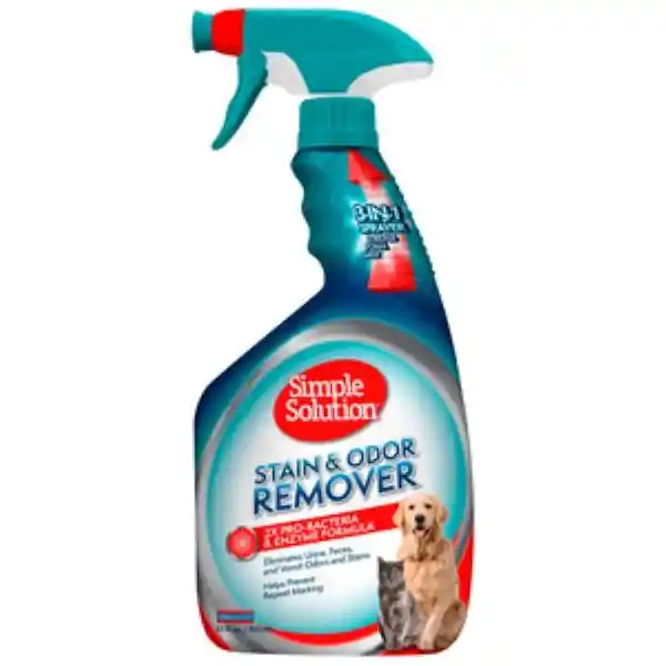 Simple Solution Removedor de Manchas y Olores de Perro o Gato