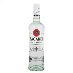  Bacardi Ron Carta Blanca 40 Grados 