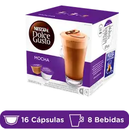 Dolce Gusto Nescafé Cápsula de Café Mocha