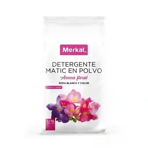 Merkat Detergente Polvo Matic Floral