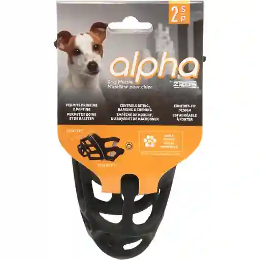 Zeus Alpha Bozal de Goma S