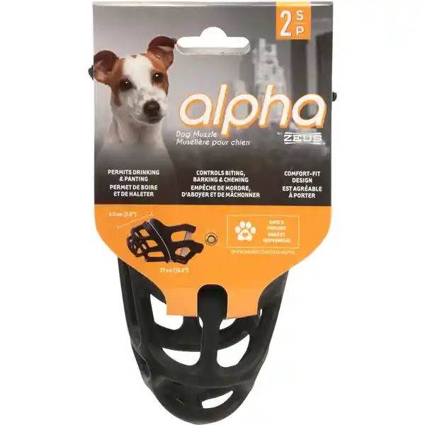 Zeus Alpha Bozal de Goma S