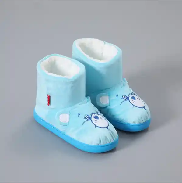 Botas Carebears Color Celeste Talla 39-40 Flores