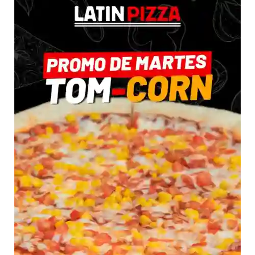 Pizza Familiar Tom-corn (35Cm)