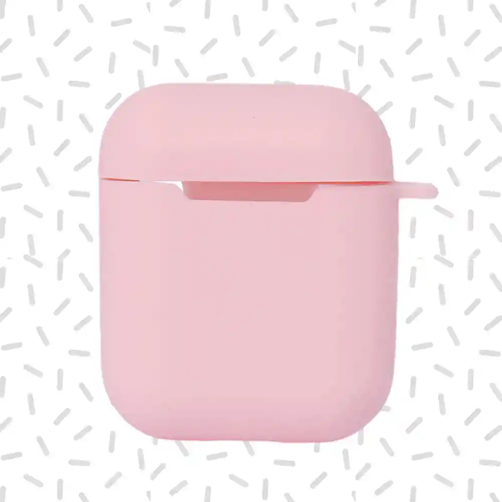 Kit de Accesorios Para Airpods Estuche Protector Rosa Miniso