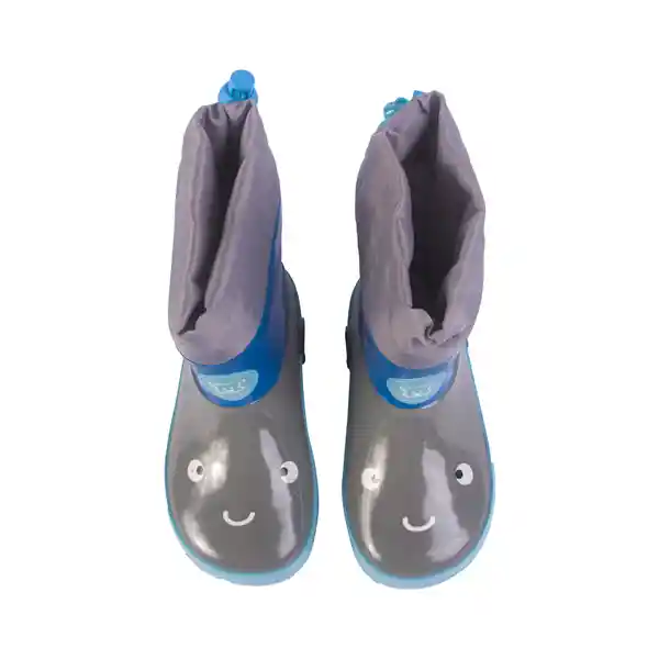 Botas de Agua Bebé Niño Azul Talla 21 Pillin