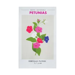 Semilla Flores Petunia 0