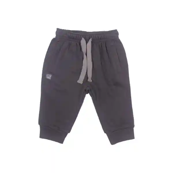 Pantalón Buzo Bebe Niño Gris oscuro Pillin 3 M