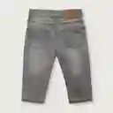 Jean Dino de Niño Gris Talla 12M Opaline