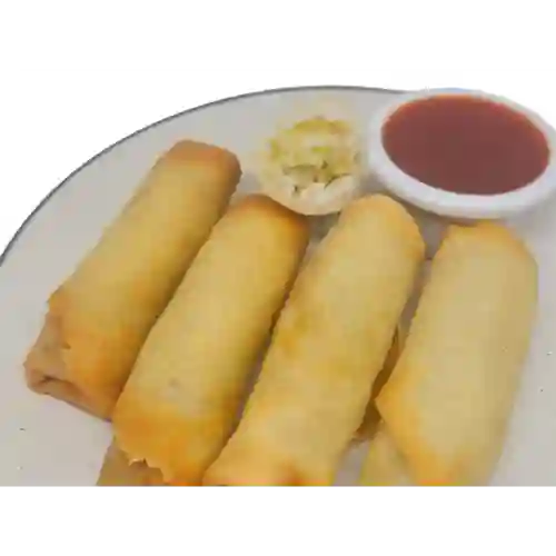 Arrollado Primavera con Carne