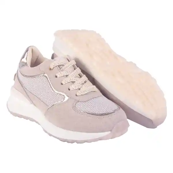 Zapatillas Urbana Niña Beige Talla 28 Pillin