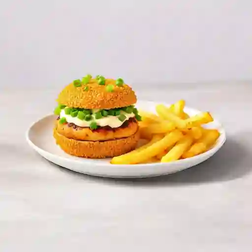 Sushi Burger De Pollo