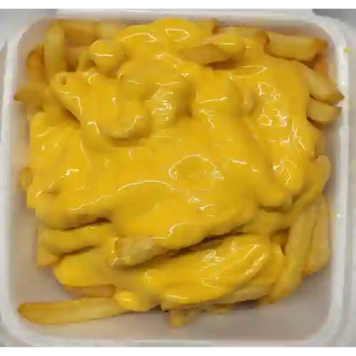 Papas Fritas con Cheddar