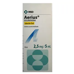 Aerius -Solución Oral Fco. 2.5 mg/ 5 Ml