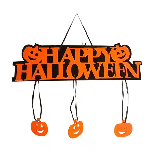 Colgante Banner Decoración Happy Halloween