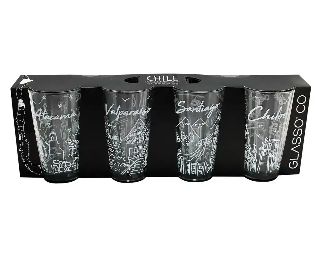 Set de Vasos Chile Collection