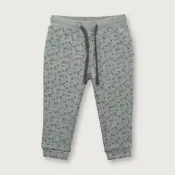 Pantalón Buzo de Niño de Buzo Full Print Gris Talla 18M Opaline