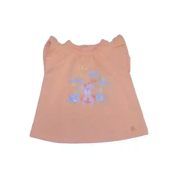 Polera Bebe Niña Naranja Pillin 24 M