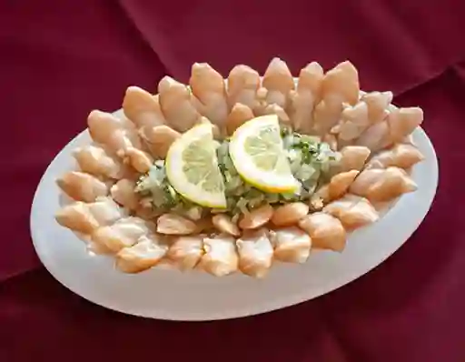 Machas en salsa verde