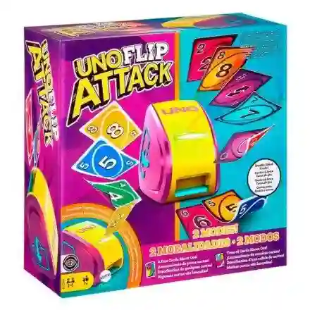 Uno Juego de Mesa Flip Attack Para Niños - HXT54