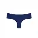 Bikini Calzón Colales Culote Azul Marino Talla L Samia