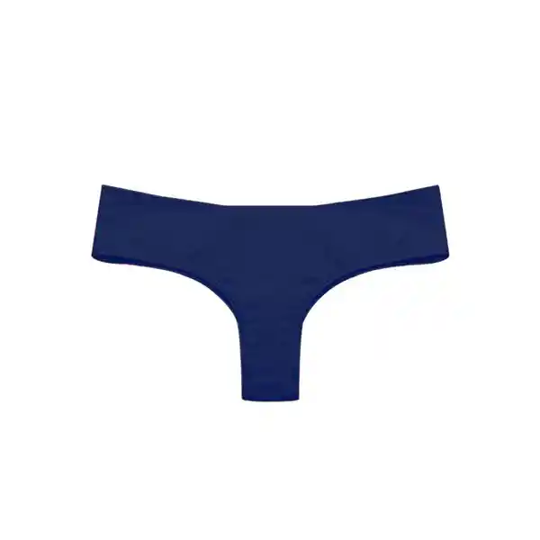 Bikini Calzón Colales Culote Azul Marino Talla L Samia