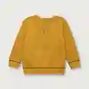 Suéter de Niño Waffle Amarillo Talla 2A Opaline