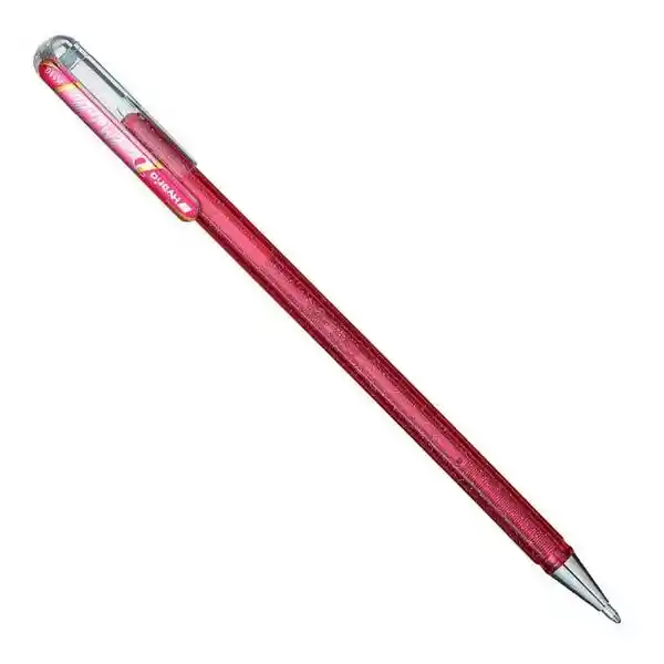 Pentel Bolígrafo Hybrid Duo Magenta Metálico Magenta