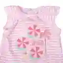 Polera Bebe Niña Blanco Pillin 4 a