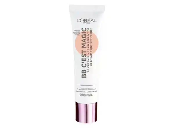 LOréal Paris Base Maquillaje bb Cream CEst Magic Medium Light