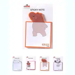 Miniso Nota Adhesiva we Bare Bears