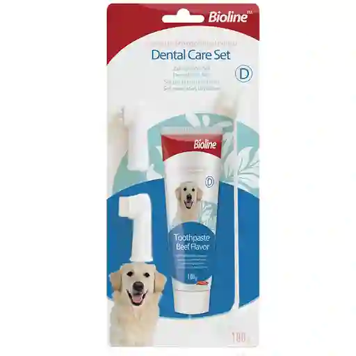 Bioline Crema Higiéne Dental de Carne Para Perro