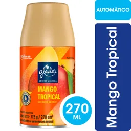 Glade Desodorante Automático Edición Limitada Mango Tropical