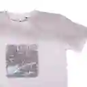 Polera Niño Blanco Pillin 12